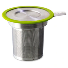 Load image into Gallery viewer, Brew-in-Mug Extra-fine Tea Infuser with Lid

