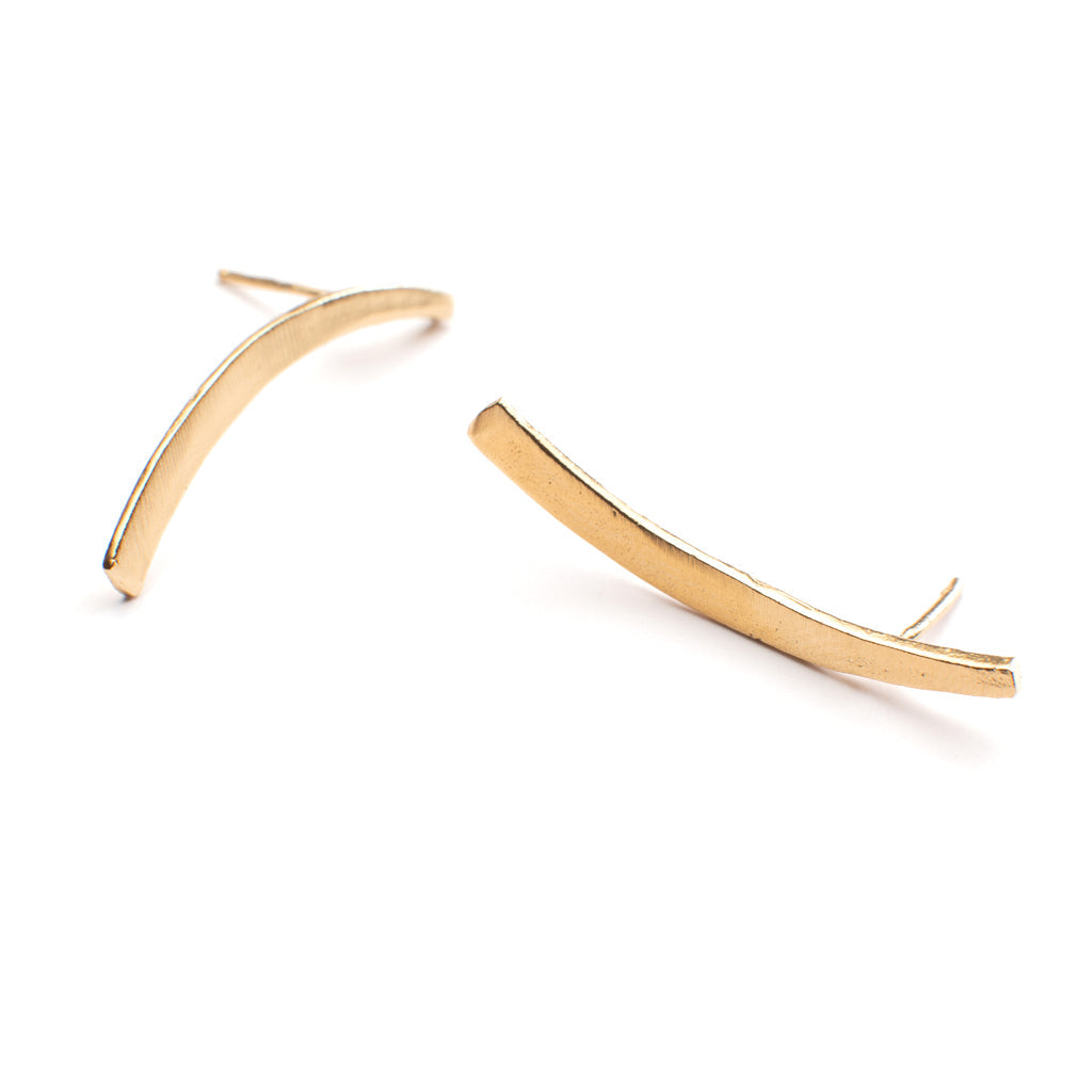 Radiance Studs in Gold Vermeil