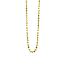 Load image into Gallery viewer, 14K Gold Diamond Cut Ball Chain
