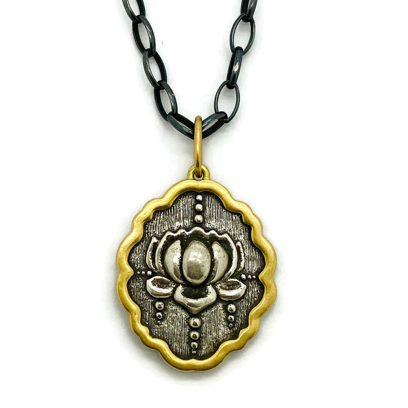 Namaste Lotus Charm