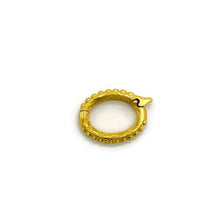 Load image into Gallery viewer, Oval Granule Charm Holder
