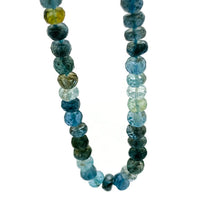Load image into Gallery viewer, Beaded Aquamarine Necklace
