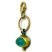 Load image into Gallery viewer, Aquaprase in Mixed Metal Charm
