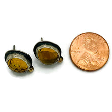 Load image into Gallery viewer, Faceted Citrine Earrings
