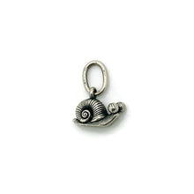 Load image into Gallery viewer, Sterling Silver Snail Charm
