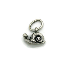 Load image into Gallery viewer, Sterling Silver Snail Charm
