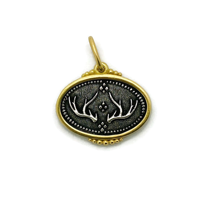 Oval Antlers Love Charm