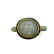 Load image into Gallery viewer, Mixed Metal Sapphire Ring
