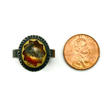 Load image into Gallery viewer, Sunstone Mixed Metal Ring
