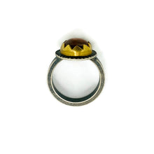 Load image into Gallery viewer, Sunstone Mixed Metal Ring
