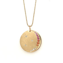 Load image into Gallery viewer, Maya 14K Gold Disc Medallion
