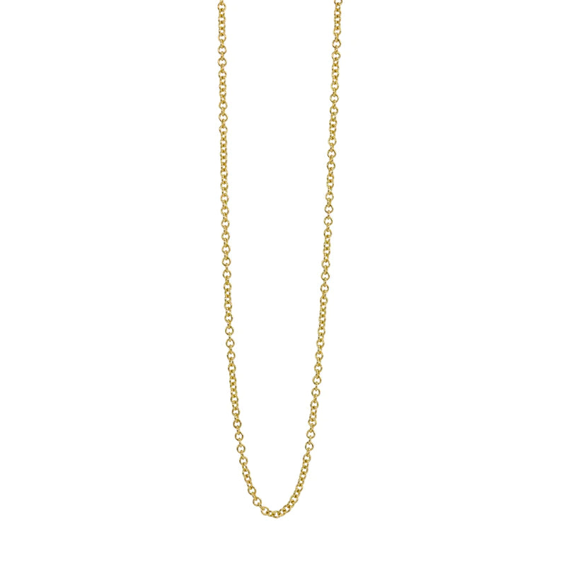14K Gold Rolo Link Chain