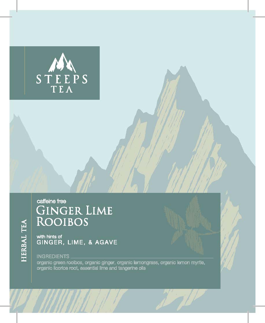 Ginger Lime Rooibos Herbal Tea