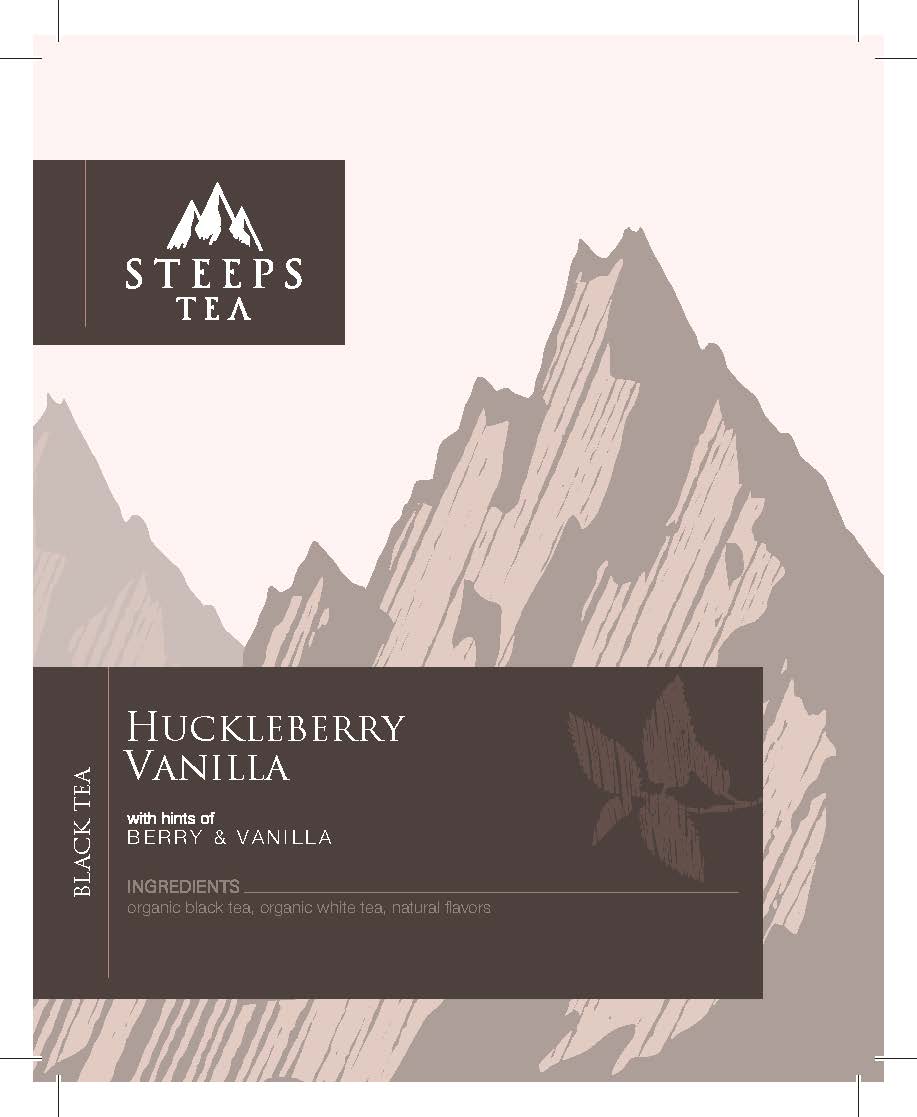 Huckleberry Vanilla Black Tea