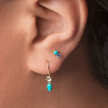 Load image into Gallery viewer, Turquoise Droplet Earrings
