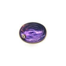 Load image into Gallery viewer, Glacier Cut Amethyst Ring
