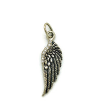 Load image into Gallery viewer, Feathered Diamond Wing Charm
