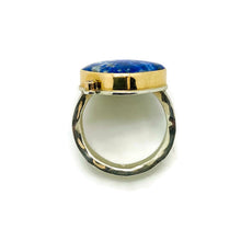 Load image into Gallery viewer, Lapis Diamond Ring
