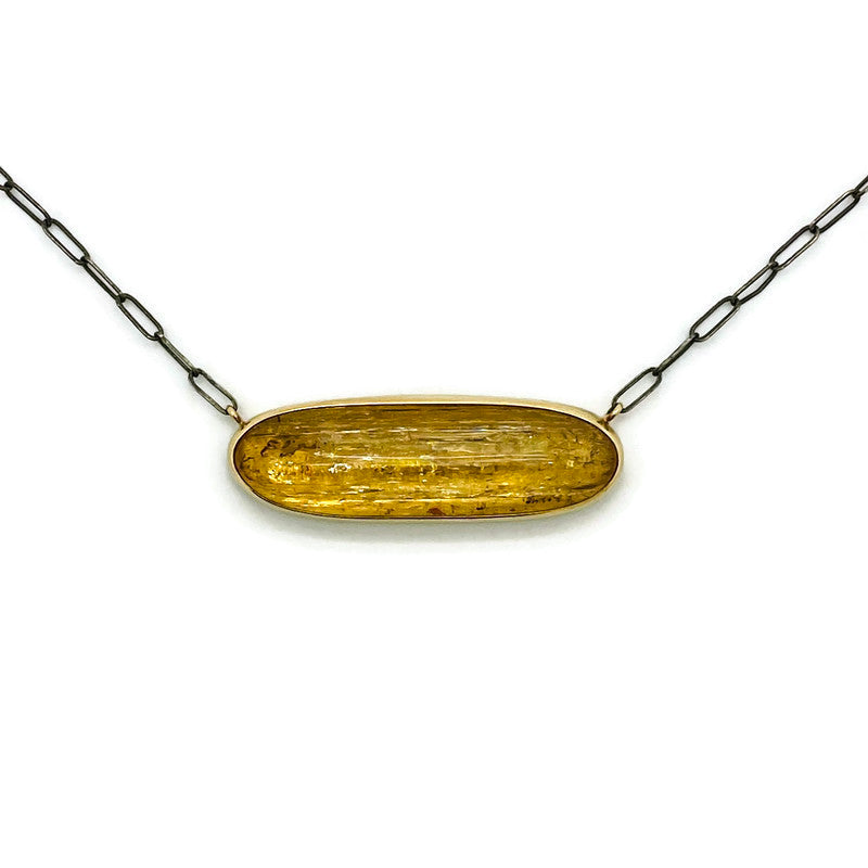 Inverted Imperial Topaz Necklace